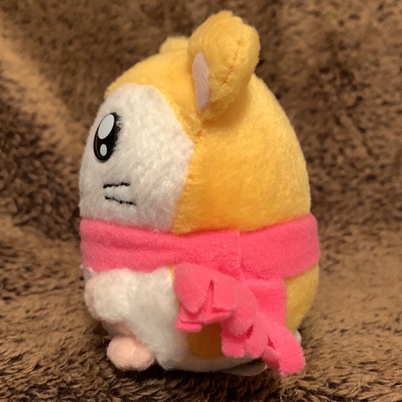Pashmina Ham-Ham Hamtaro Hamster Plush Stuffed 2002 Ham Ham Rare HamHam 22481 - Picture 5 of 8